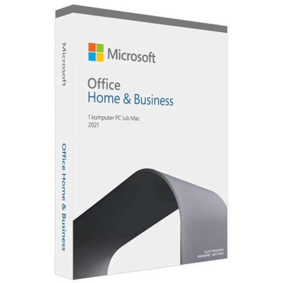Microsoft Office 2021 Home & Business PL 1 Użyt/1 PC