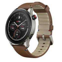 Smartwatch Amazfit GTR 4 Vintage Brown Leather Polska dystrybucja
