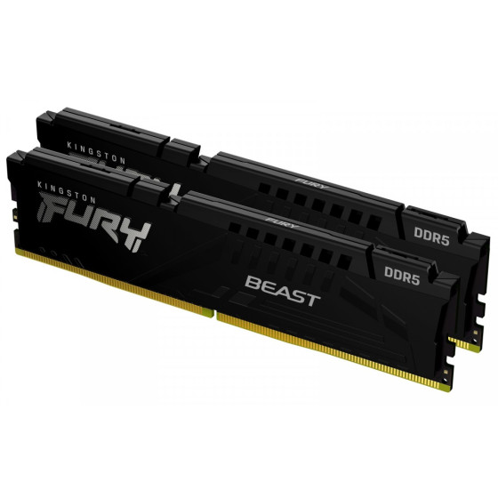 Kingston Dual 32GB (2x16GB) 5600MHz HyperX Fury Beast DDR5