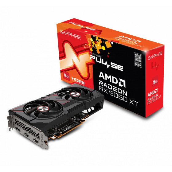 Sapphire Radeon RX 9060 XT Pulse 16GB GDDR6
